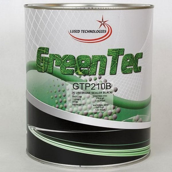 Gentec And Greentec BLACK 2K URETHANE HIGH BUILD SEALER, Gallon GTP210B(G) - main